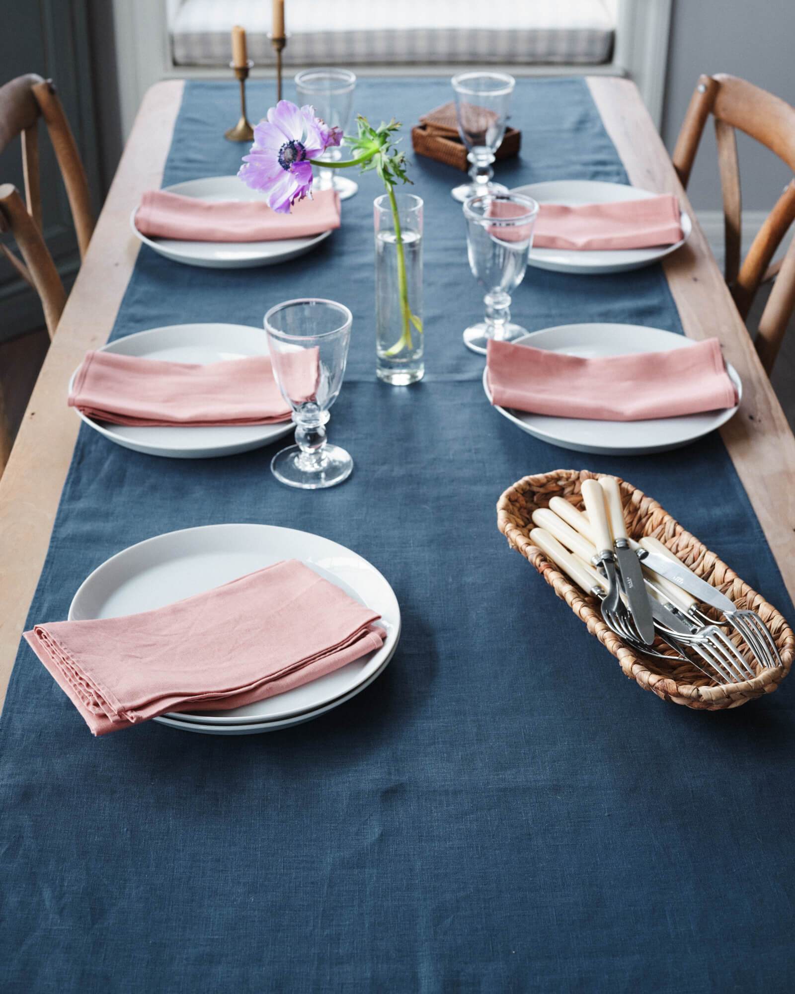 Paletable Table Runner Memory Blue Generous Runner