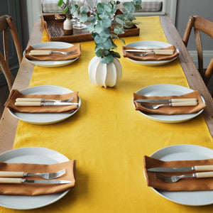 Paletable Table Runner Smiley Yellow Generous Runner